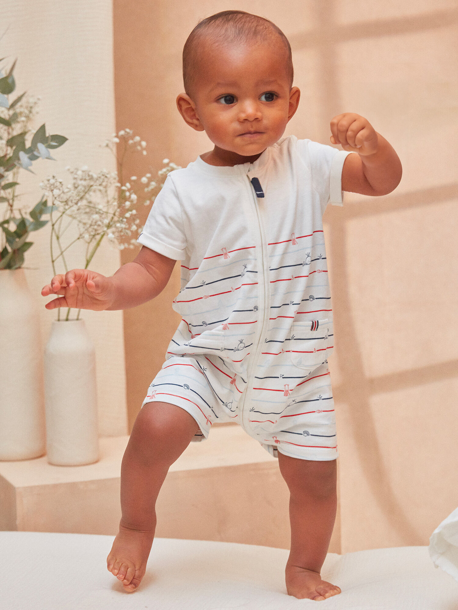 Pyjama Grenouillere Nouvelle Collection Imprimes exclusifs Mode Enfant de 0 a 11 ans Sergent Major