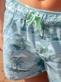Short de bain imprimé  MRUPALMAGE / 25E4PGC9MAI205