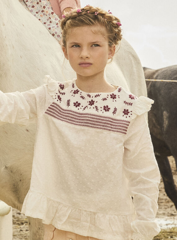 Blouse brodée MABETTE / 25E2PF71CHE001