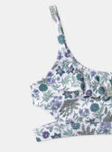 Maillot de bain deux pièces imprimé fleuri MRUNETTE / 25E4PFC4D4L001