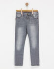 Jeans denim gris NASIAGE / 18E3PG81JEAK004