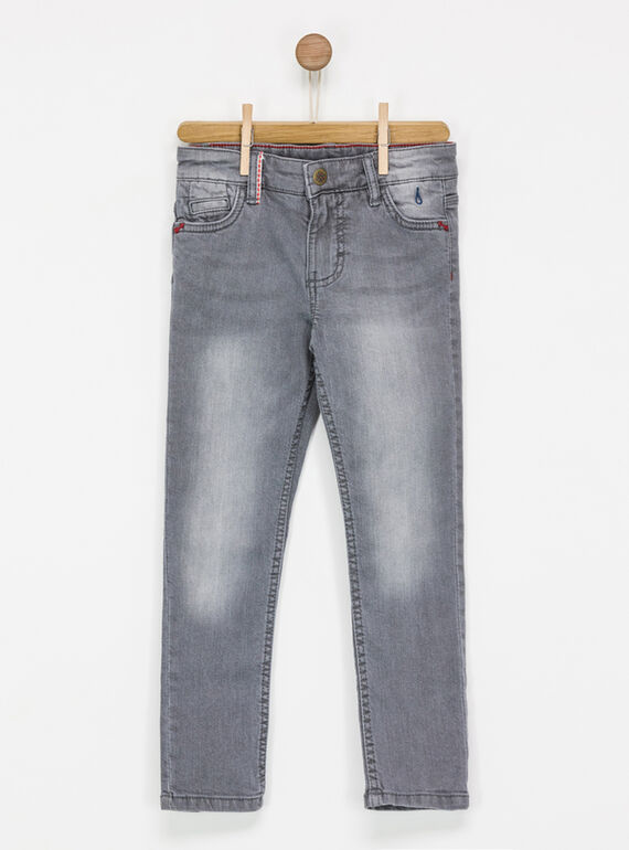 Jeans denim gris NASIAGE / 18E3PG81JEAK004
