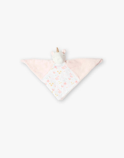 Doudou Plat Licorne Bebe Fille