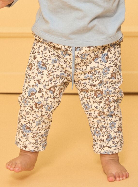 Pantalon imprimé fleuri LARENE / 24H1BFS1PANA002