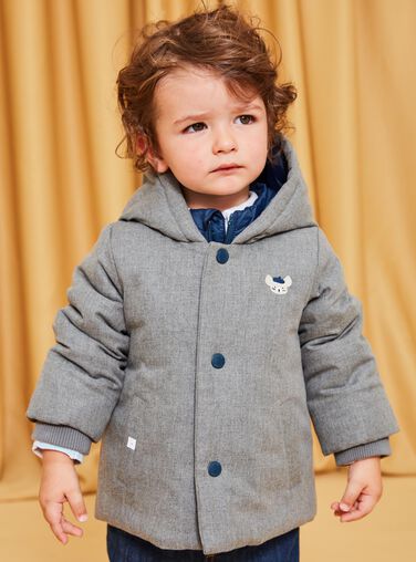 Mini-manteau de bébé garçon taille 3 mois - Bigmammy en ligne