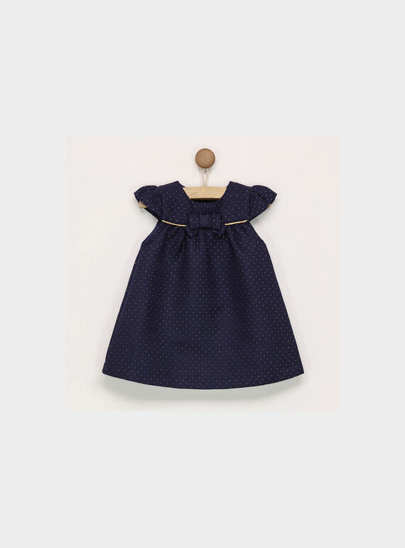 Robe bleu marine PAULIVIA / 18H1BFR1ROB070