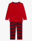 Pyjama de Noël en velours thème sapin DODILAGE / 22H5PG72PYJF528