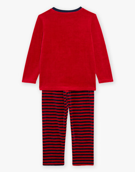 Pyjama de Noël en velours thème sapin DODILAGE / 22H5PG72PYJF528