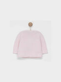 Cardigan rose PASTILLE / 18H0NF12CAR301