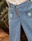 Jean wide legs bleu FADYETTE / 23E2PF81PANP272