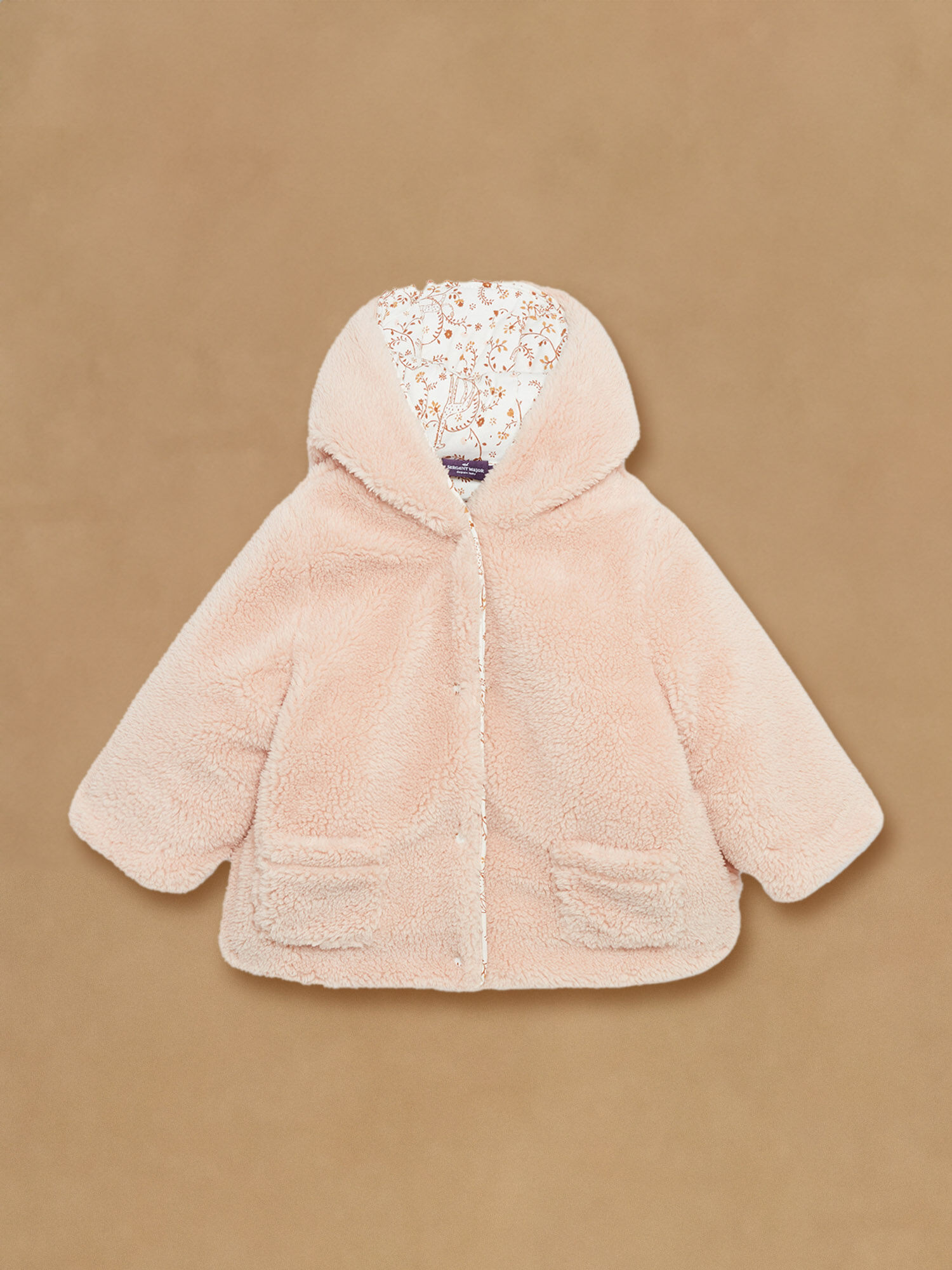 Manteau capuche clearance fourrure synthétique