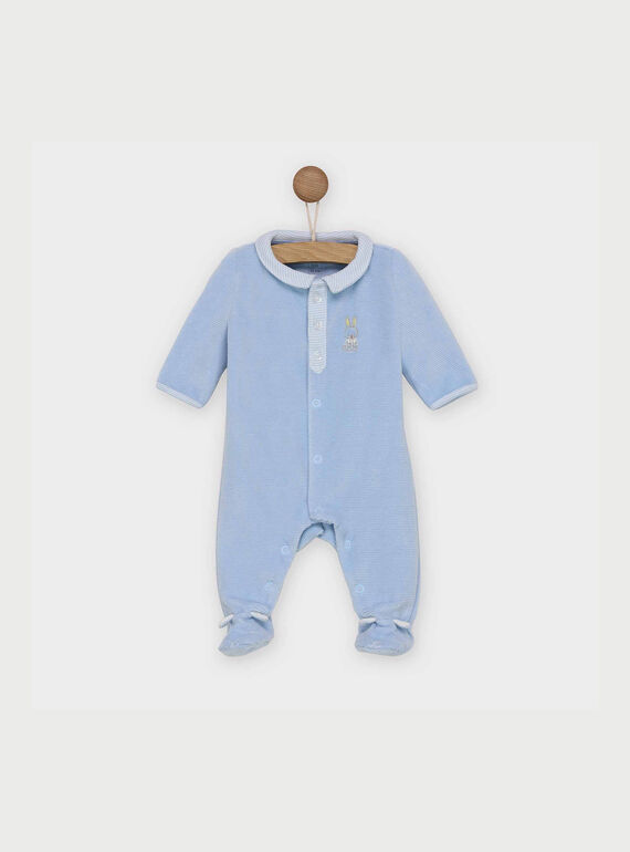 Grenouillère bleue RYARMAND / 19E0NG11GRE208