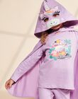 Pyjama deux pièces violet pâle en coton avec cape tête de licorne FLOPOETTE 3 / 23E5PF41PYT326