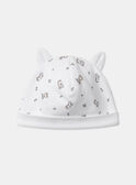 Bonnet ludique de naissance MOUSA / 25E0AG12BON000