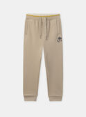 Jogging beige Garçon NAEMAGE 2 / 25H3PG32JGB080