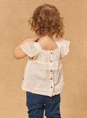 Blouse à smock brodée MALUCILE / 25E1BFJ1CHE001