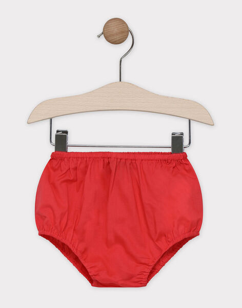 Robe Imprimee Rouge Avec Bloomer Bebe Fille Robe Imprimee Rouge Avec Bloomer Bebe Fille