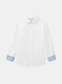Chemise blanche élégante KREPOPAGE / 24E3PGL3CHM000