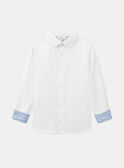 Chemise blanche élégante KREPOPAGE / 24E3PGL3CHM000