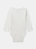 Lot de 2 bodies à rayures ou uni Bébé Garçon NEJOLAN / 25H5BGC1BDLA002
