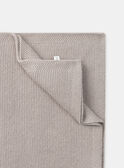 Couverture en tricot NORMAND / 25H0AM21D4PI814