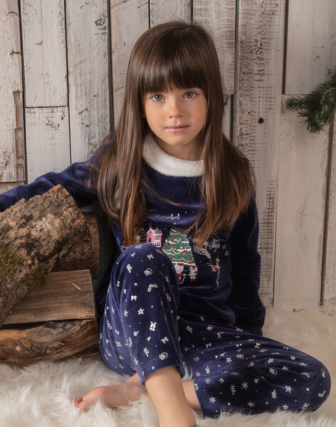 Pyjama Theme De Noel Petit Enfant Fille Achat En Ligne Pyjama Sergentmajor