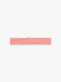 Bandeau vieux rose uni à papillon FAILISE / 23E4BFD1BAND318