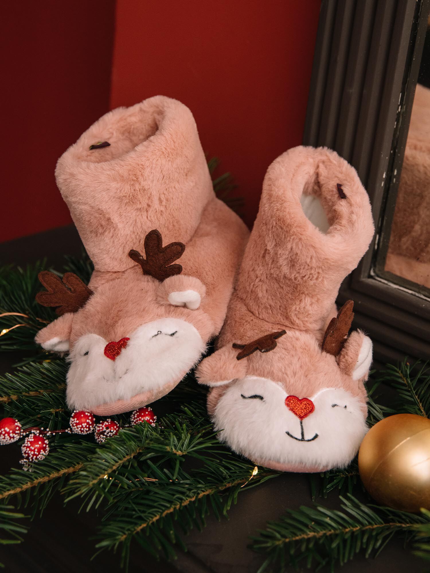 Pantoufle hot sale de noel
