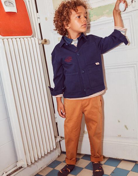Pantalon droit camel DEMENAGE / 22H3PGF1PAN804