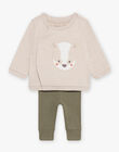Ensemble sweat et legging bébé garçon DOMITIEN / 22H0CGH3ENSA011