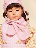 Echarpe en tricot rose avec oreilles 3D FIMARINE / 23E4BF51ECH030