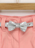 Pantalon rose ROSIBAETTE / 19E2PFD1PAN404