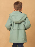 Imperméable 2 en 1 bleu ou ou bleu foncé imprimé animaux à manches longues Garçon NINIRAGE / 25H3PGE1IMP205