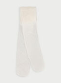 Collant fin ecru NYENORETTE / 18E4PF11COF001