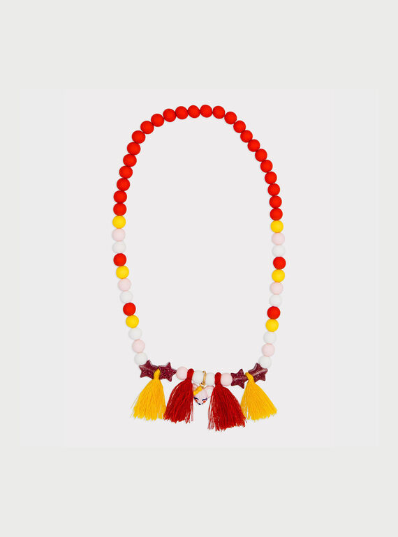 Collier rouge RAFUTETTE / 19E4PF91CLIF505