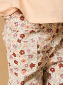 Pantalon évasé imprimé floral MABILLIE / 25E1BF71PAN001