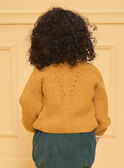 Cardigan Jaune chiné LALILY / 24H1BFO1CARB111