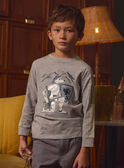 T-shirt Gris Chevalier  LADOUBAGE / 24H3PGQ1TMLJ920