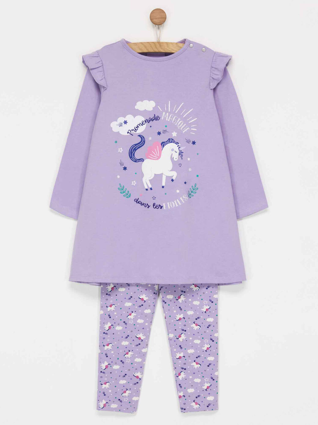 Chemise de nuit licorne sale fille