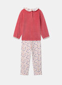 Pyjama Velours Coeur LECOUETTE / 24H5PF43PYJ419