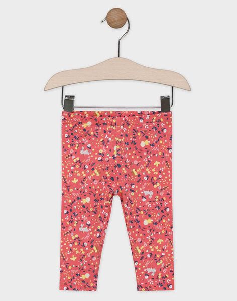 Calecon Rose Bonbon Bebe Fille