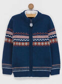 Gilet bleu marine POACIAGE / 18H3PGP1GIL070