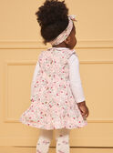 Robe fleuri à smocks LANOEMIE / 24H1BFQ1CHS001