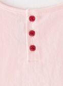 Tee Shirt Manches Courtes Rose VIKAOETTEX / 20H2PF61TMC301