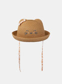 Chapeau de paille oreille MASOLINE / 25E4BFP1CHA009