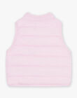 Doudoune rose sans manche réversible FIMAUD / 23E1BF51D3E030