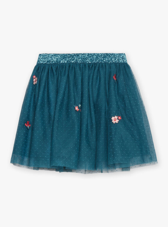 Jupe tutu à broderies fleurs DUIJUPETTE / 22H2PFZ1JUPG633