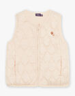 Parka beige 3 en 1 à fleurs FRATERETTE / 23E2PF51PAR808