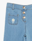 Jean wide legs bleu FADYETTE / 23E2PF81PANP272