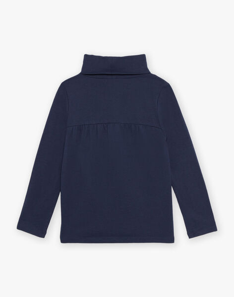 Pull à manches longues bleu marine à imprimé fleuri DROJAETTE 2 / 22H2PF81SPL622